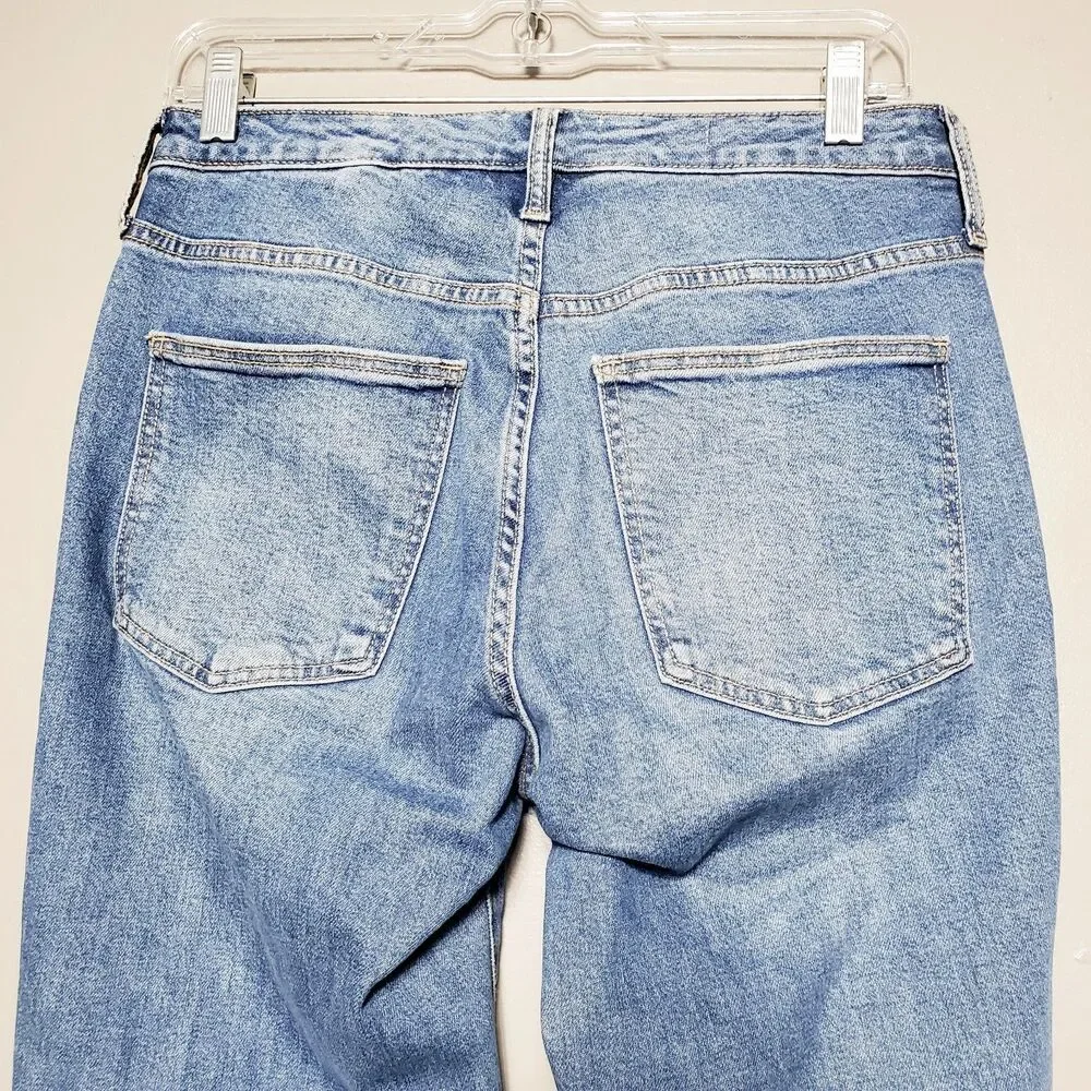 Universal Thread Jeans Womens Size 4/27 High Rise Straight Leg Stretch 2022